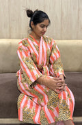 Waffle Cotton Adult Bathrobe