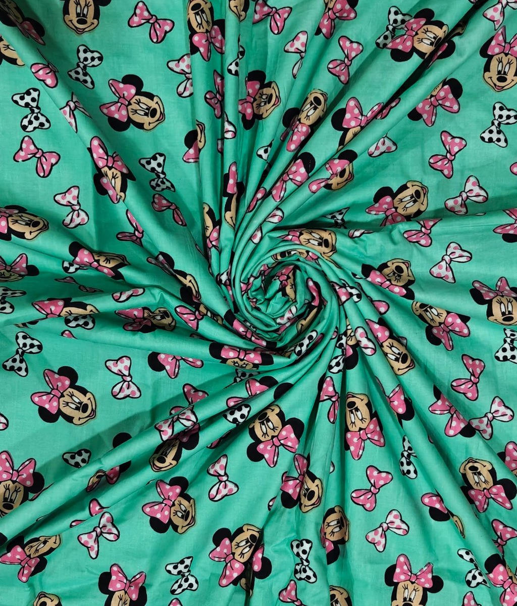 Mulmul Baby Dohar - Minty Bow Dreams