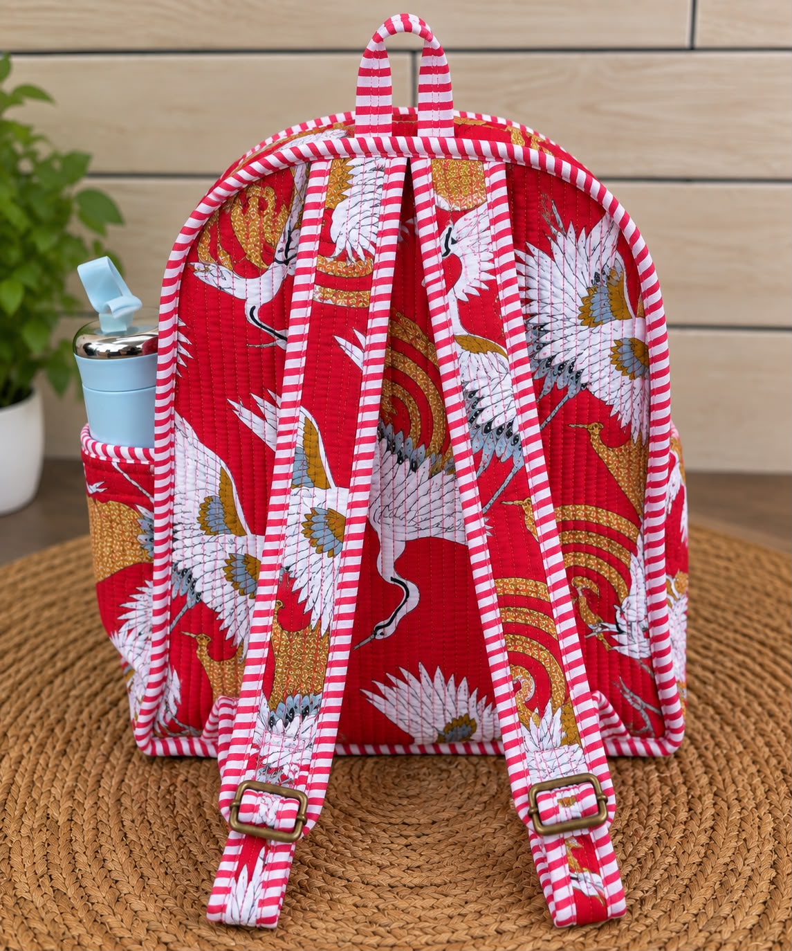 Kids Backpack – Vibrant Quilted Cotton