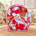 Kids Backpack – Vibrant Quilted Cotton