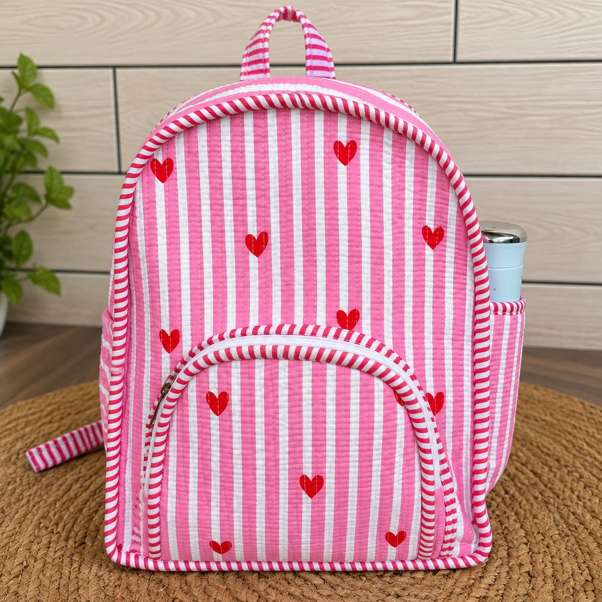 Kids Backpack – Vibrant Quilted Cotton