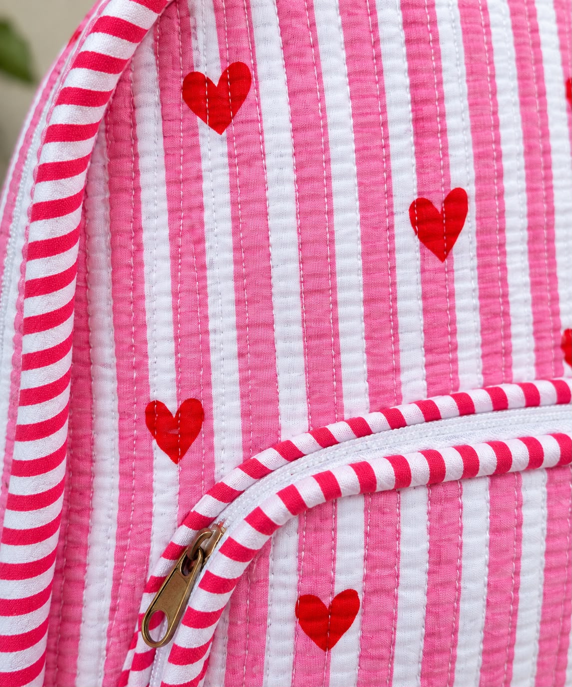 Kids Backpack – Vibrant Quilted Cotton