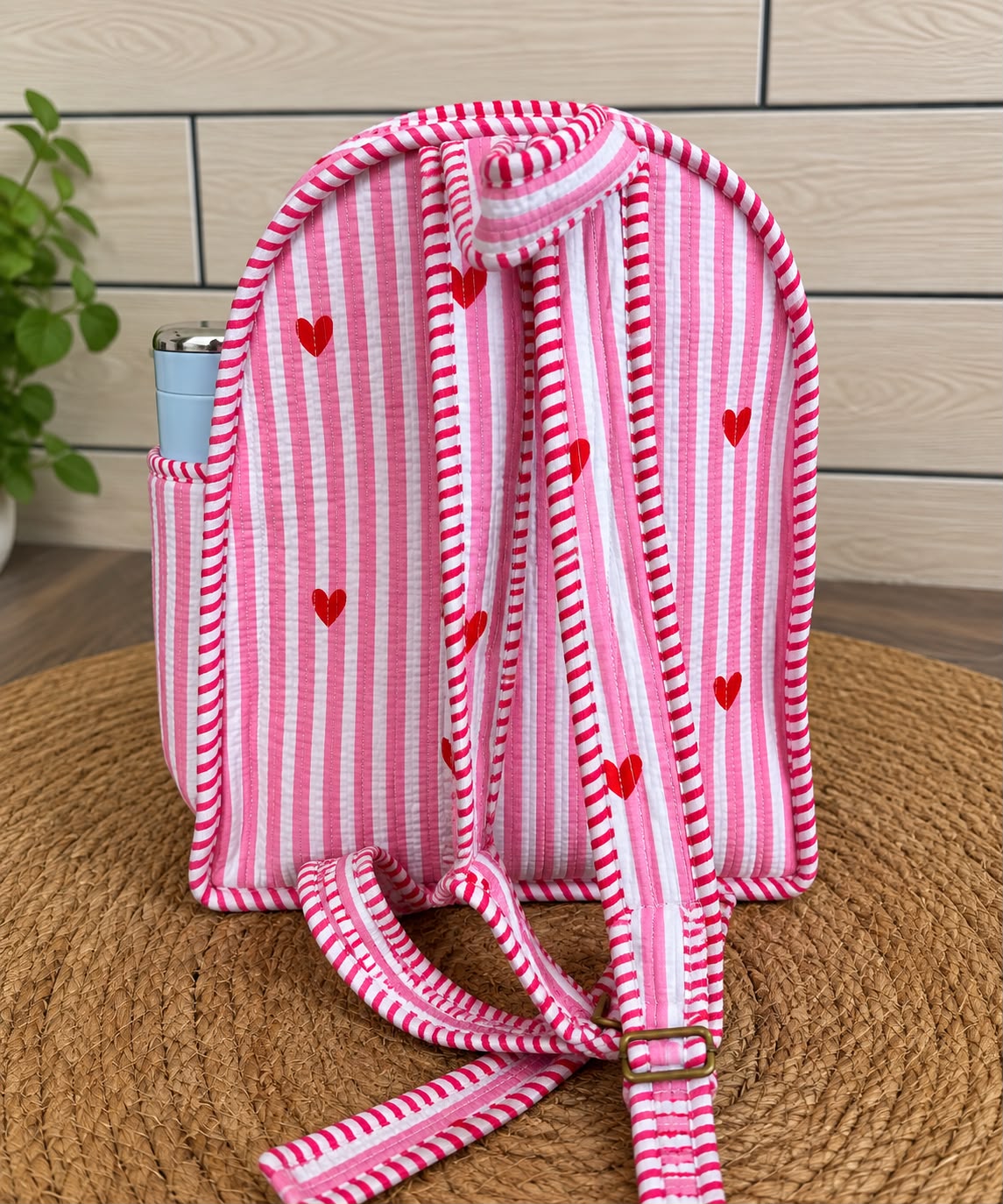 Kids Backpack – Vibrant Quilted Cotton