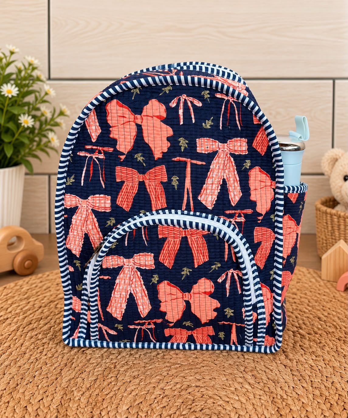 Kids Backpack – Vibrant Quilted Cotton