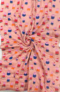 Mulmul Baby Quilt - Pink Pig Parade