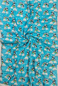 Mulmul Baby Quilt - Panda Sky