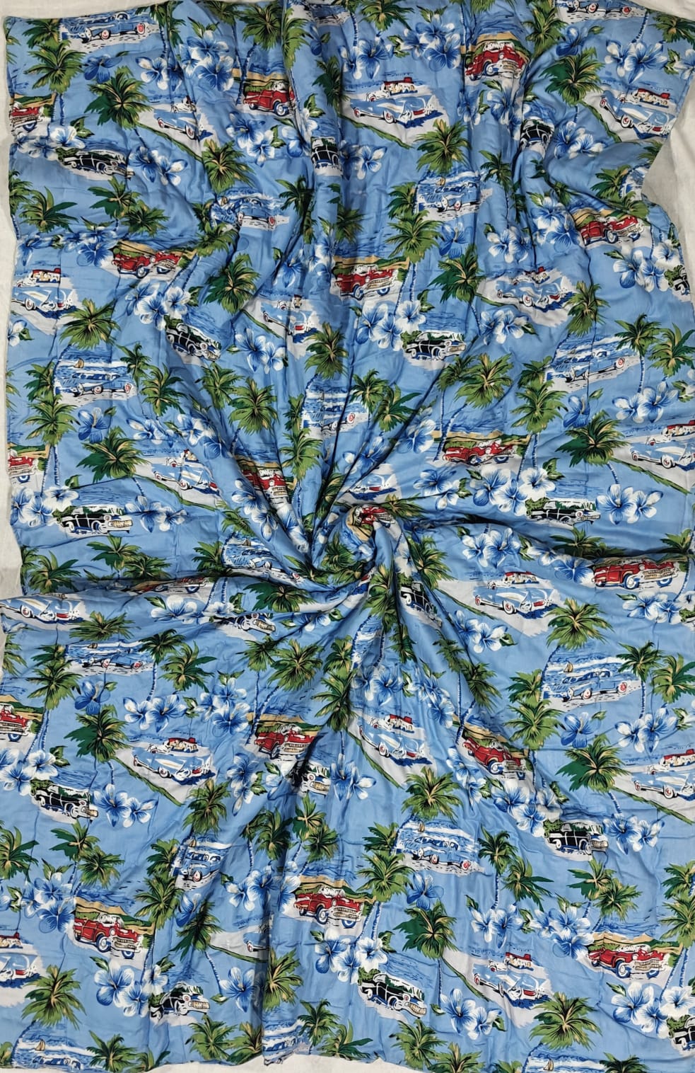 Mulmul Baby Quilt - Island Ride