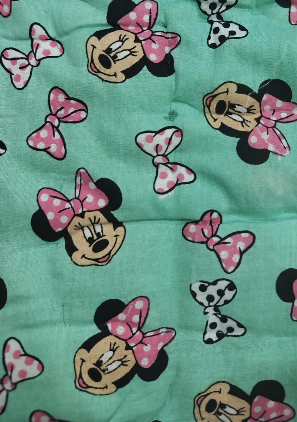Mulmul Baby Quilt - Mint Bow Dreams