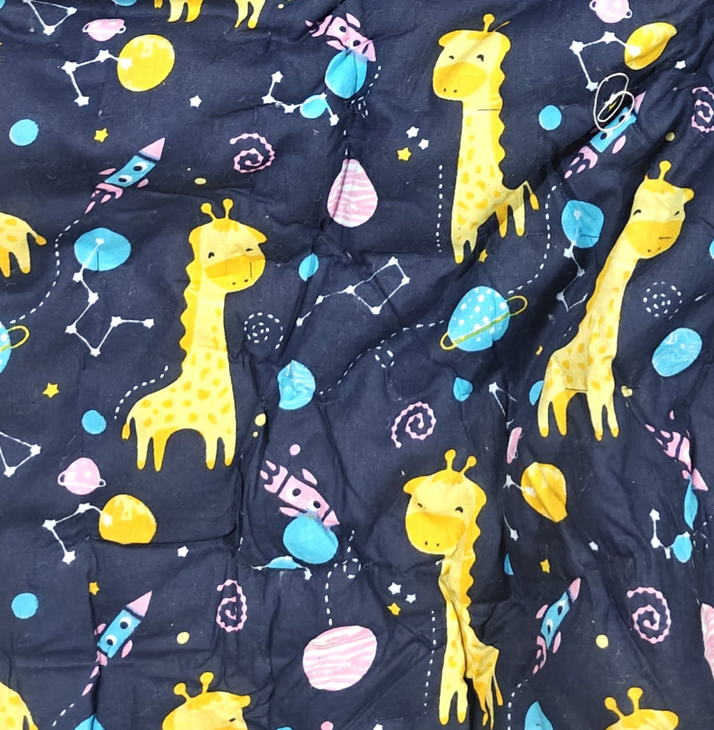 Mulmul Baby Quilt - Cosmic Giraffe