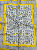 Reversible Handblock Printed Mulmul Baby Comforter - Little Wise Owls