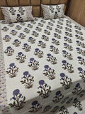 100% Cotton 250 TC King Bedsheet