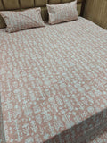 100% Cotton 250 TC King Bedsheet