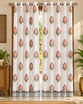 Handblock Printed Cotton Door Curtain - Meher Ambi