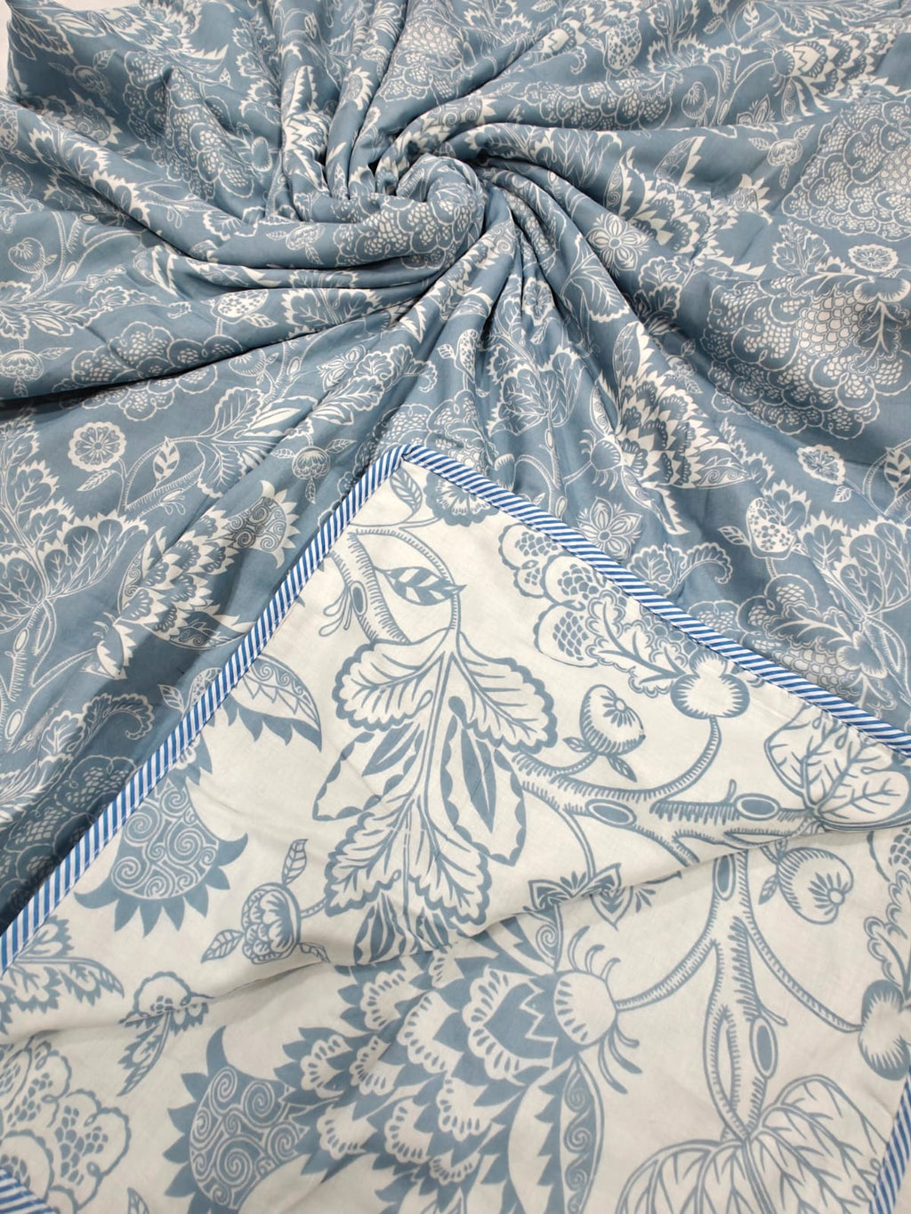 Tulip Collection Reversible Mulmul Double Dohar