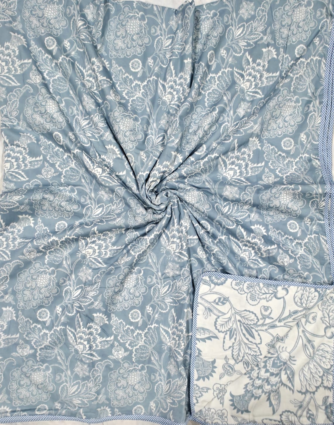 Tulip Collection Reversible Mulmul Double Dohar