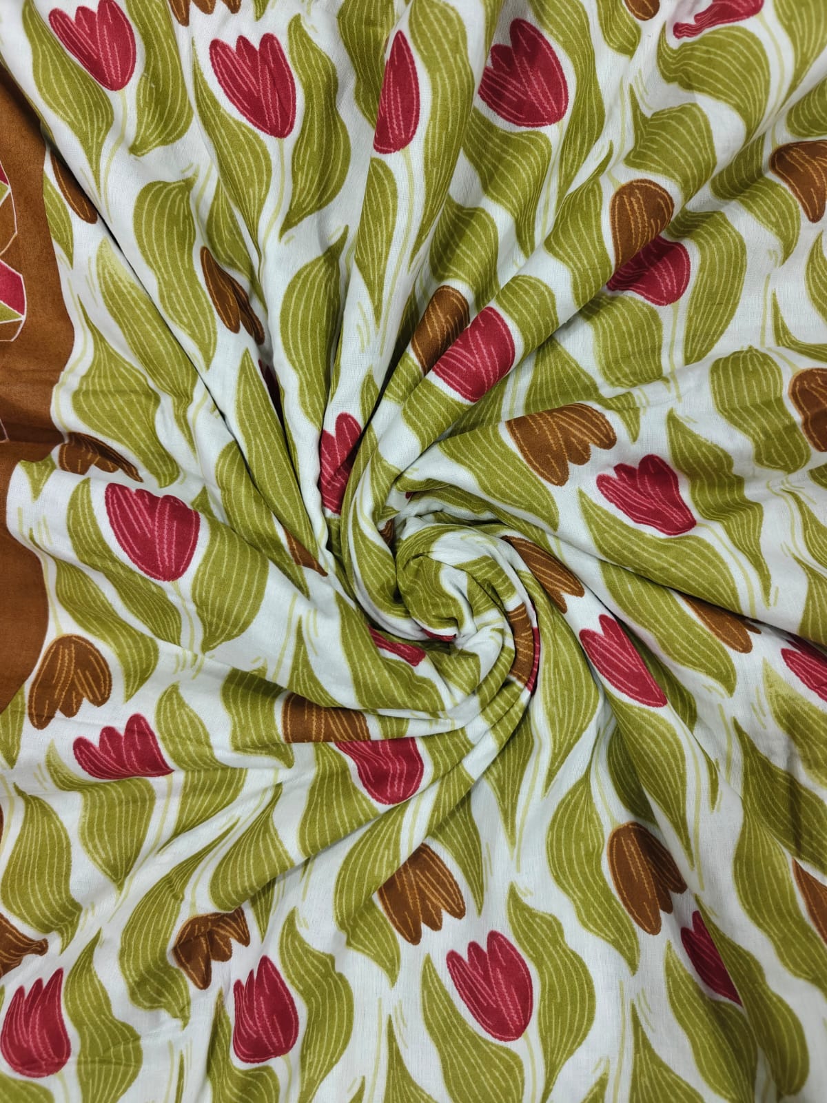 Tulip Collection Reversible Mulmul Double Dohar
