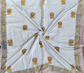 Kids Handblock Printed Mulmul Single Dohar - Little Lion