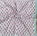 Kids Handblock Printed Mulmul Single Dohar - Flamingo Fun