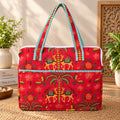 Quilted Cotton Laptop Bag