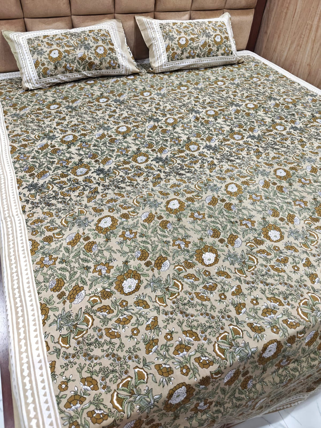 100% Cotton Queen Bedsheet