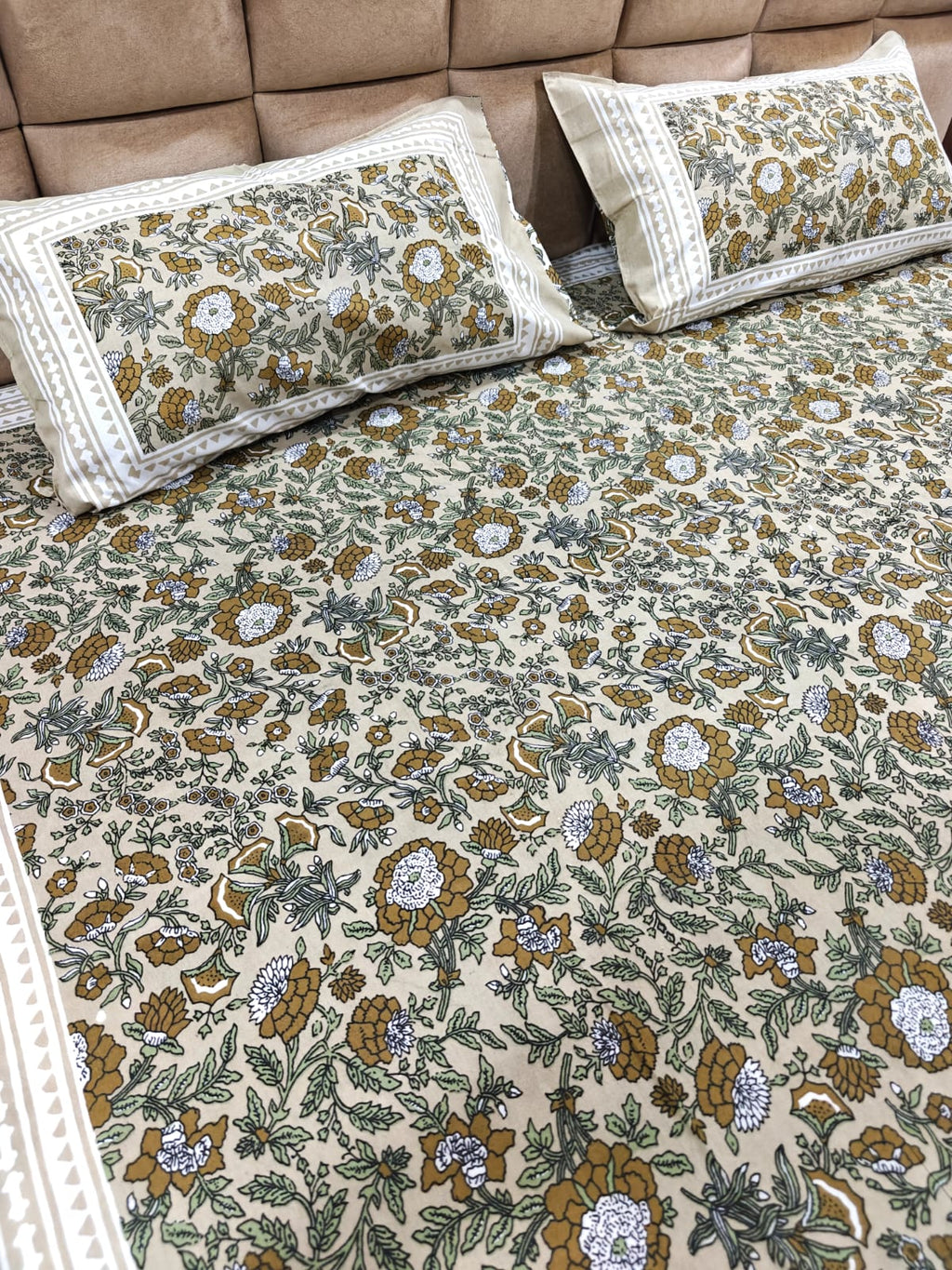 100% Cotton Queen Bedsheet