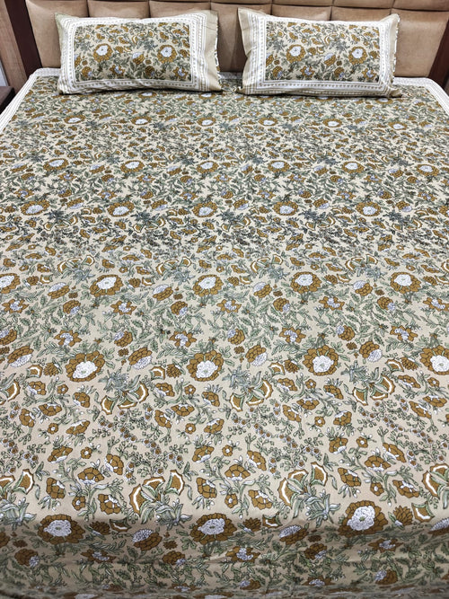100% Cotton Queen Bedsheet