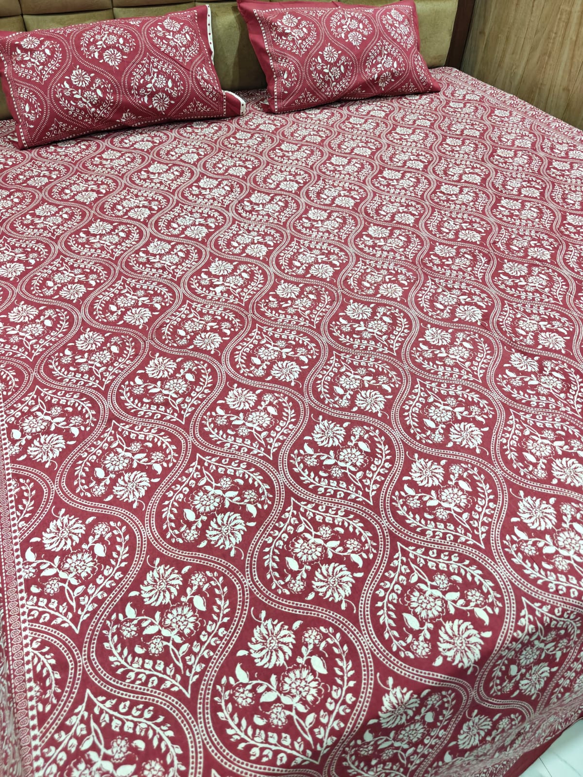 100% Cotton Queen Bedsheet