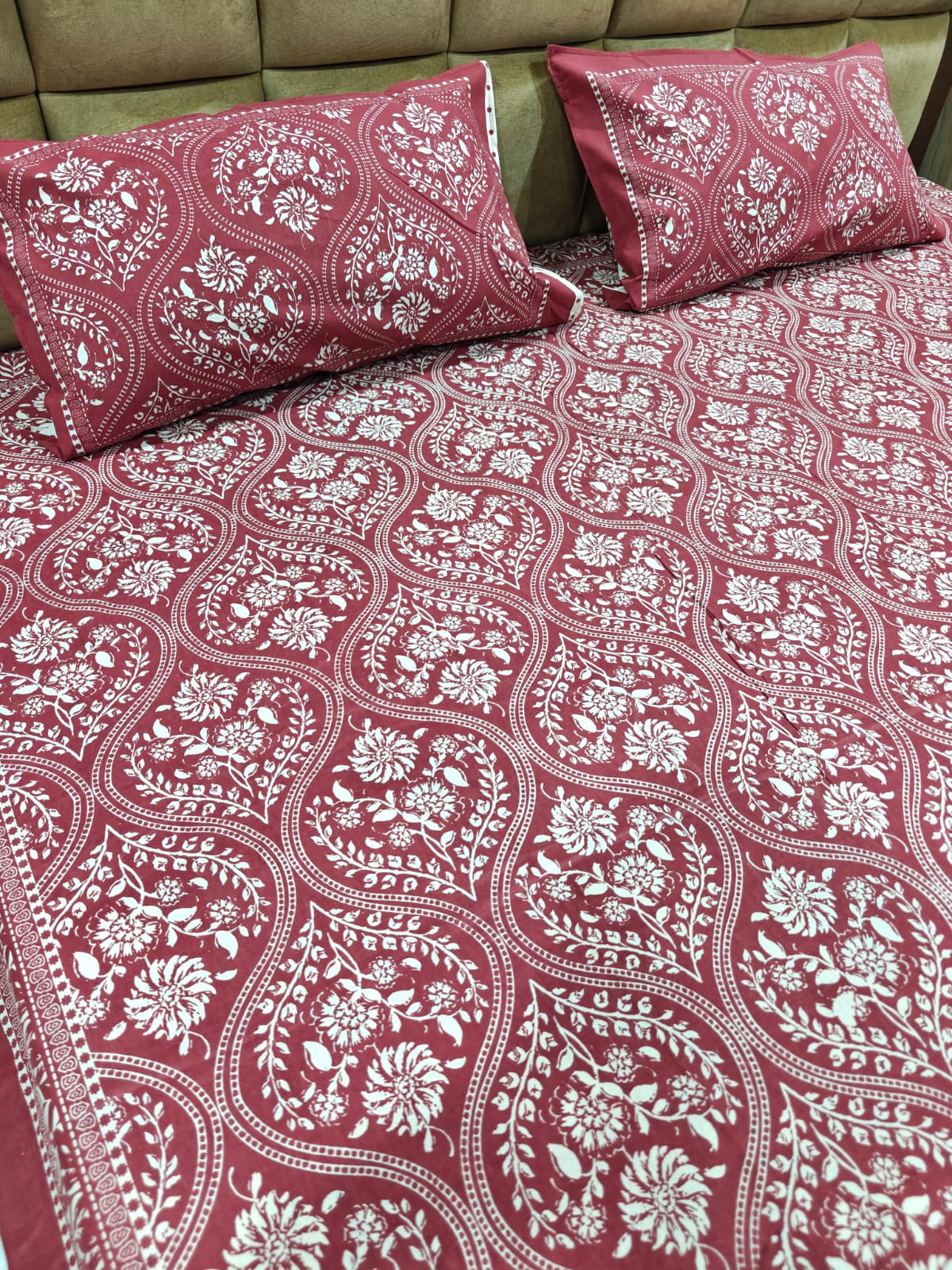 100% Cotton Queen Bedsheet