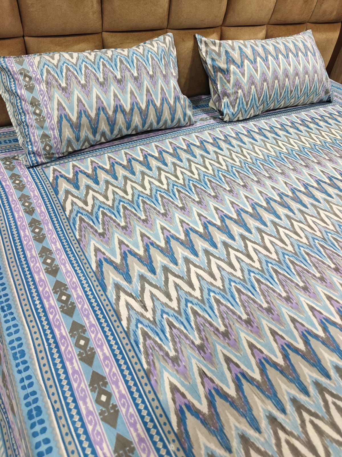 100% Cotton Queen Bedsheet
