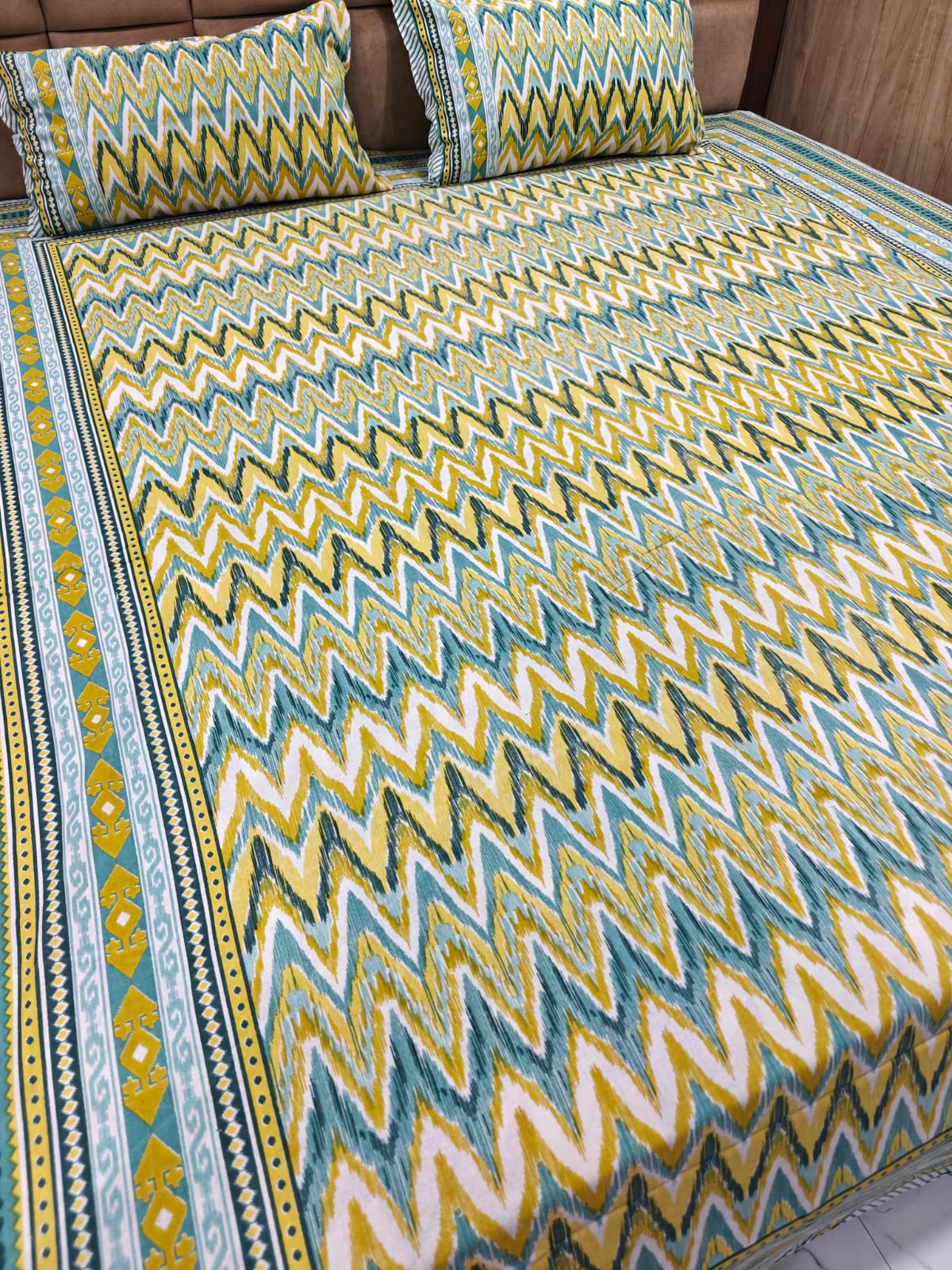 100% Cotton Queen Bedsheet