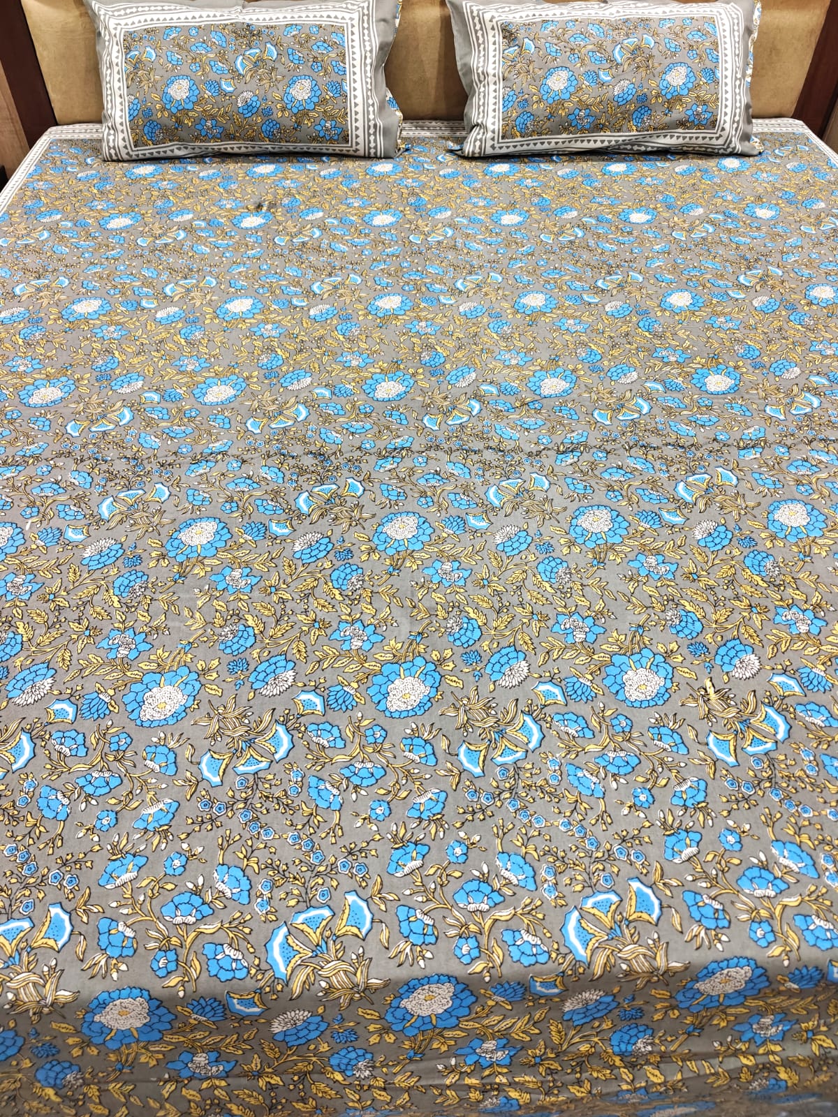 100% Cotton Queen Bedsheet