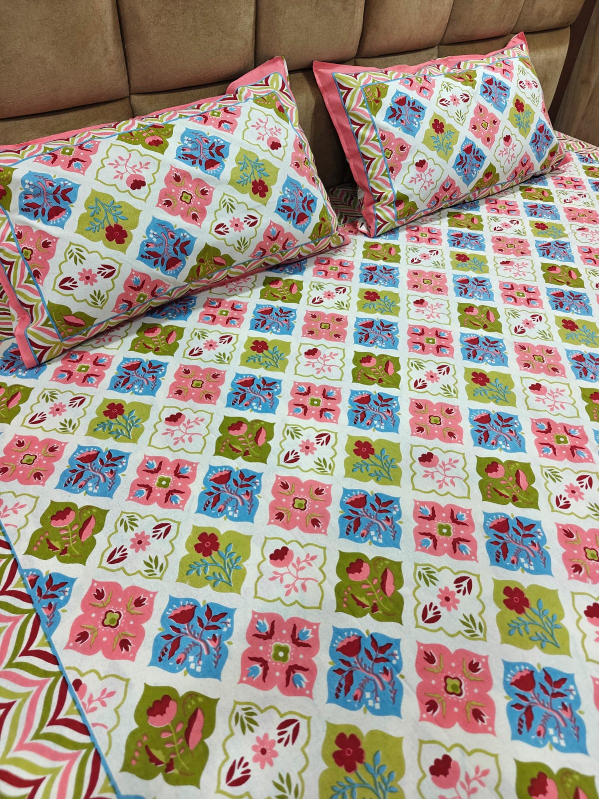 100% Cotton Queen Bedsheet