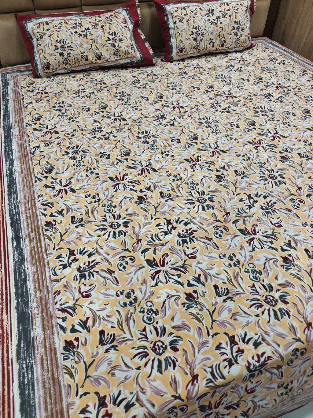 100% Cotton Queen Bedsheet