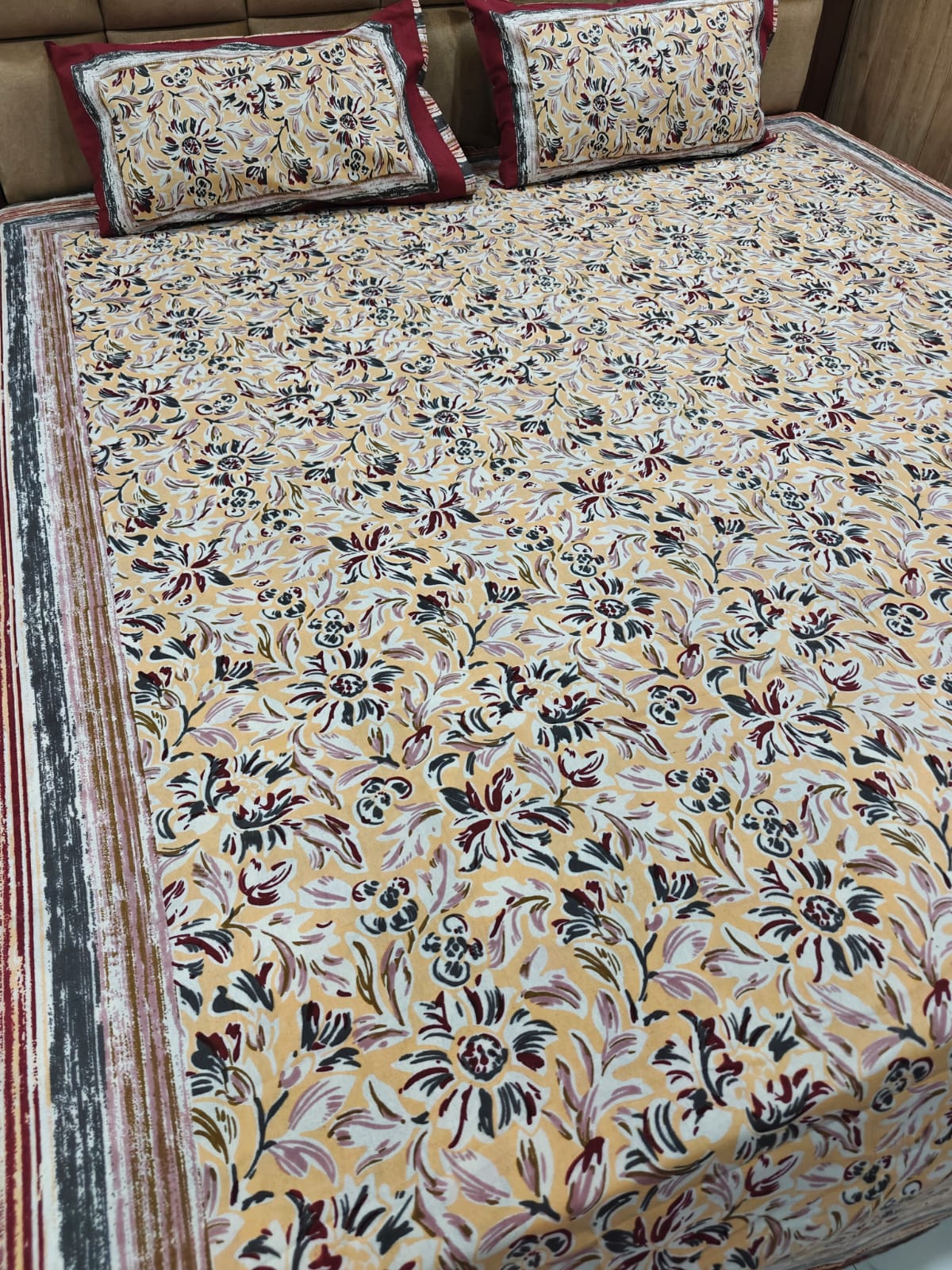 100% Cotton Queen Bedsheet