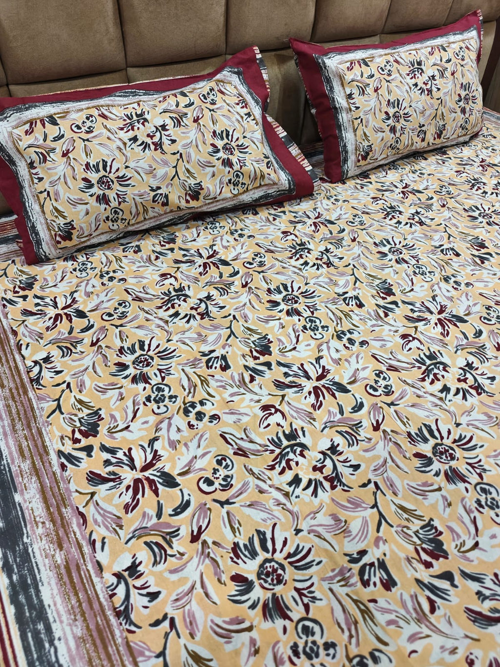 100% Cotton Queen Bedsheet