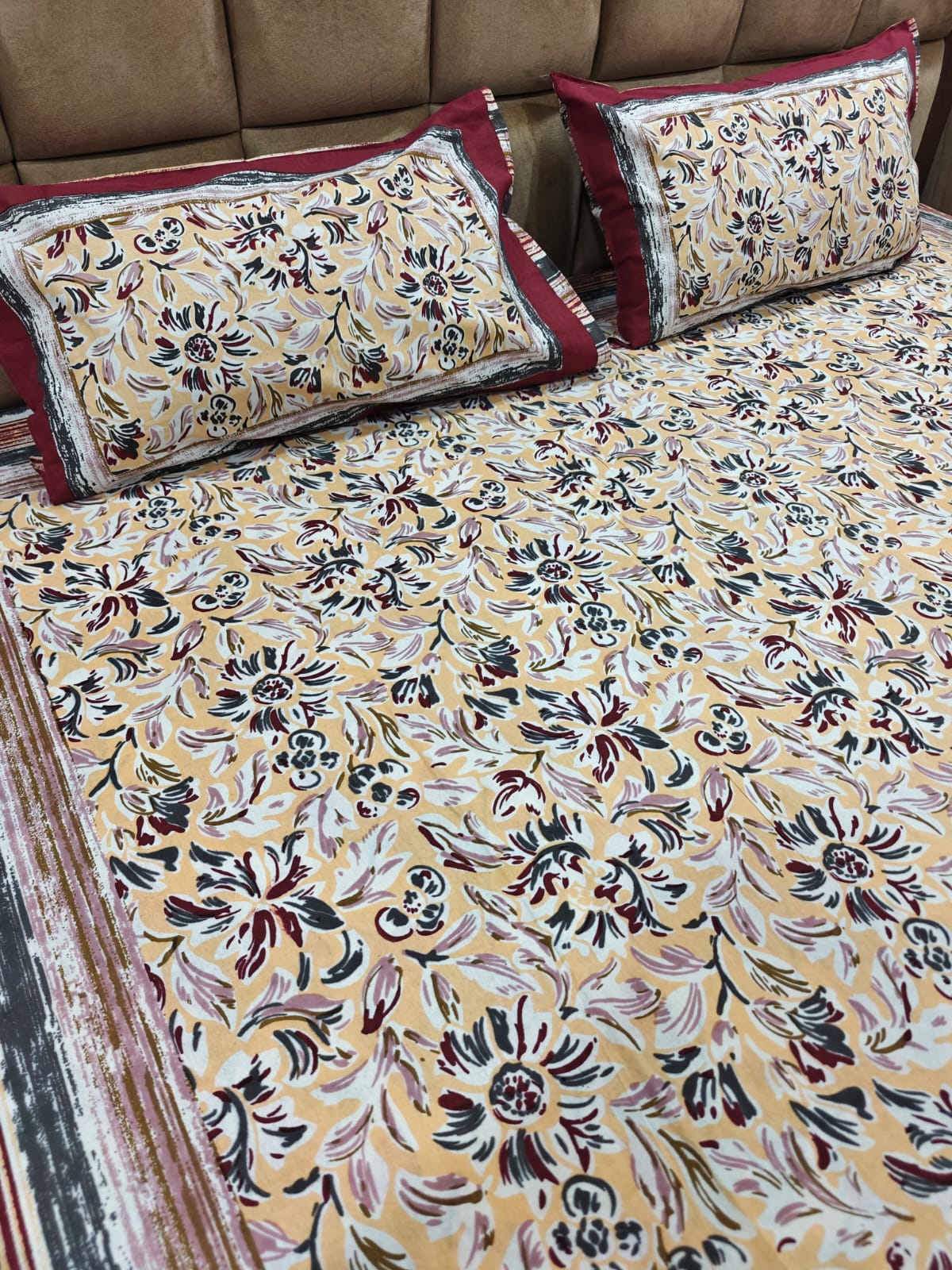 100% Cotton Queen Bedsheet