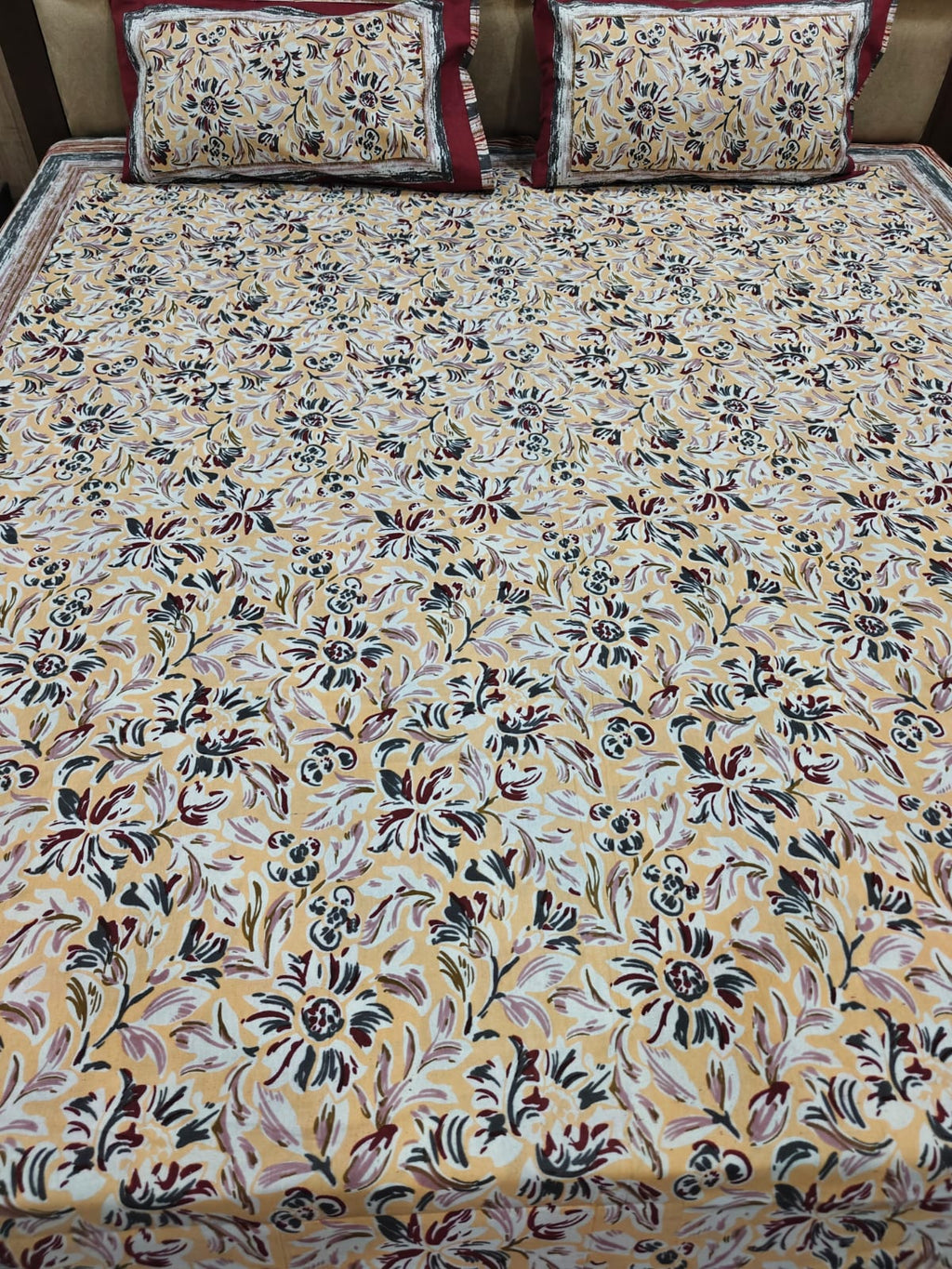 100% Cotton Queen Bedsheet