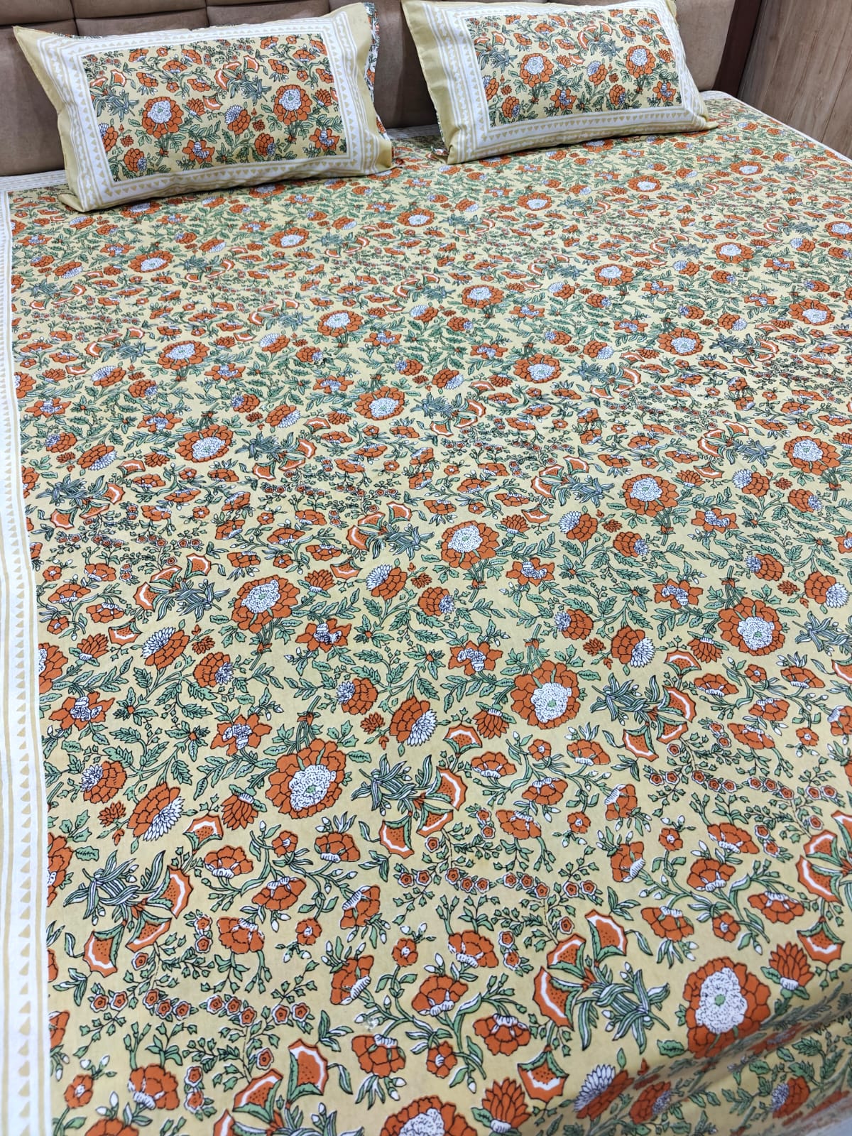 100% Cotton Queen Bedsheet