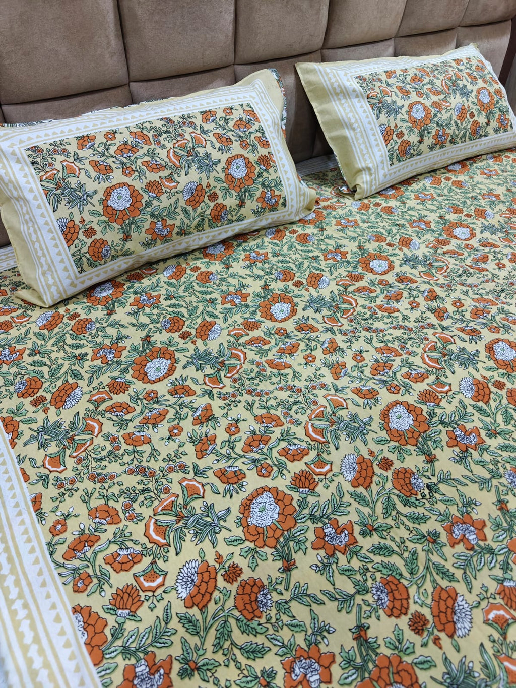 100% Cotton Queen Bedsheet