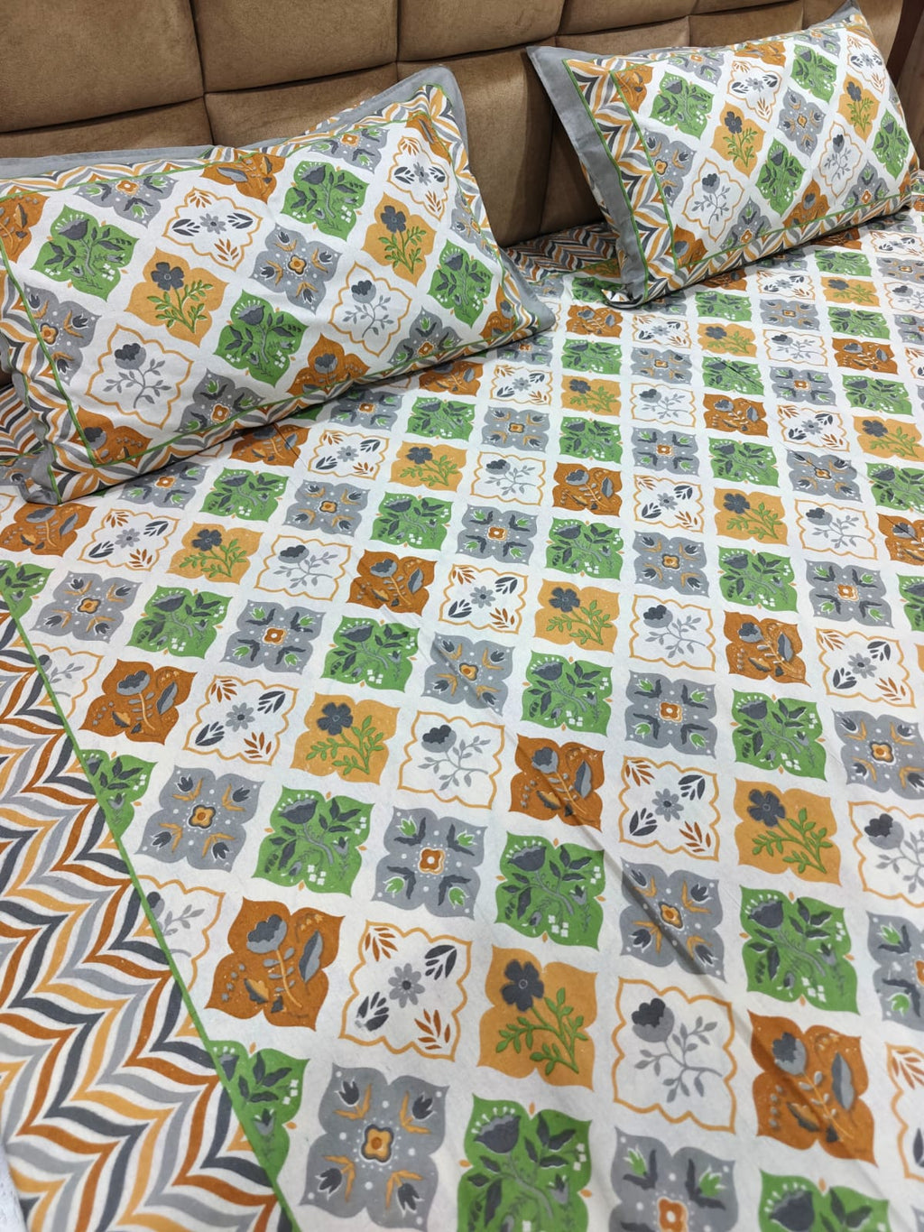 100% Cotton Queen Bedsheet