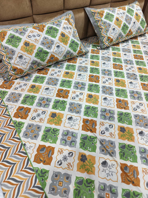 100% Cotton Queen Bedsheet