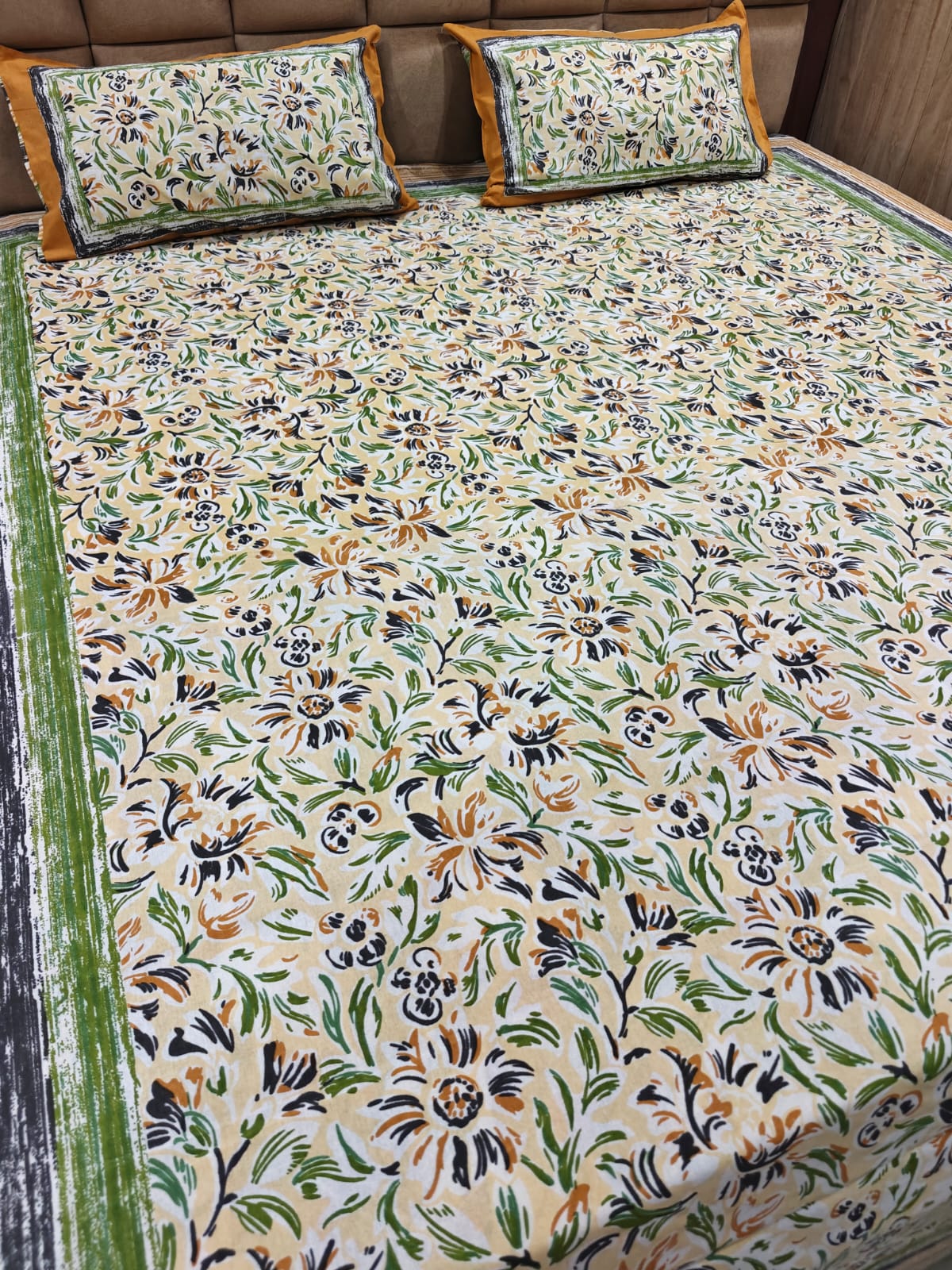 100% Cotton Queen Bedsheet