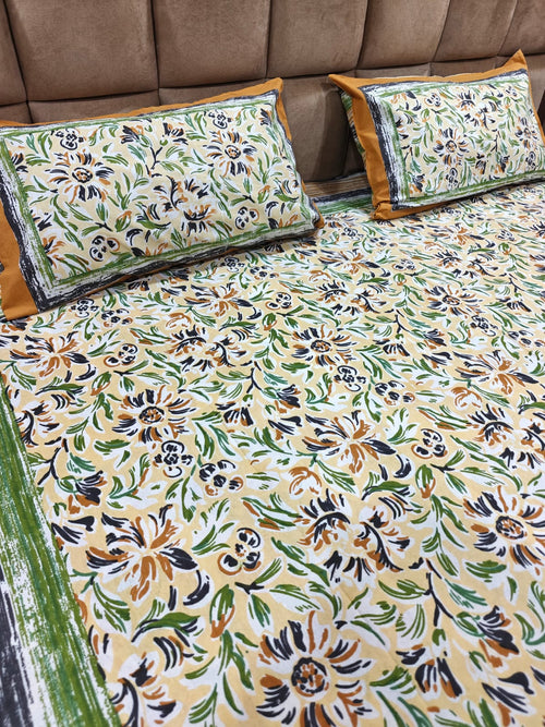 100% Cotton Queen Bedsheet