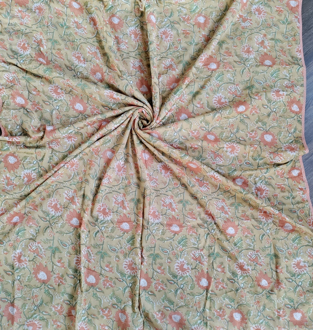 Tulip Collection Reversible Mulmul Single Dohar