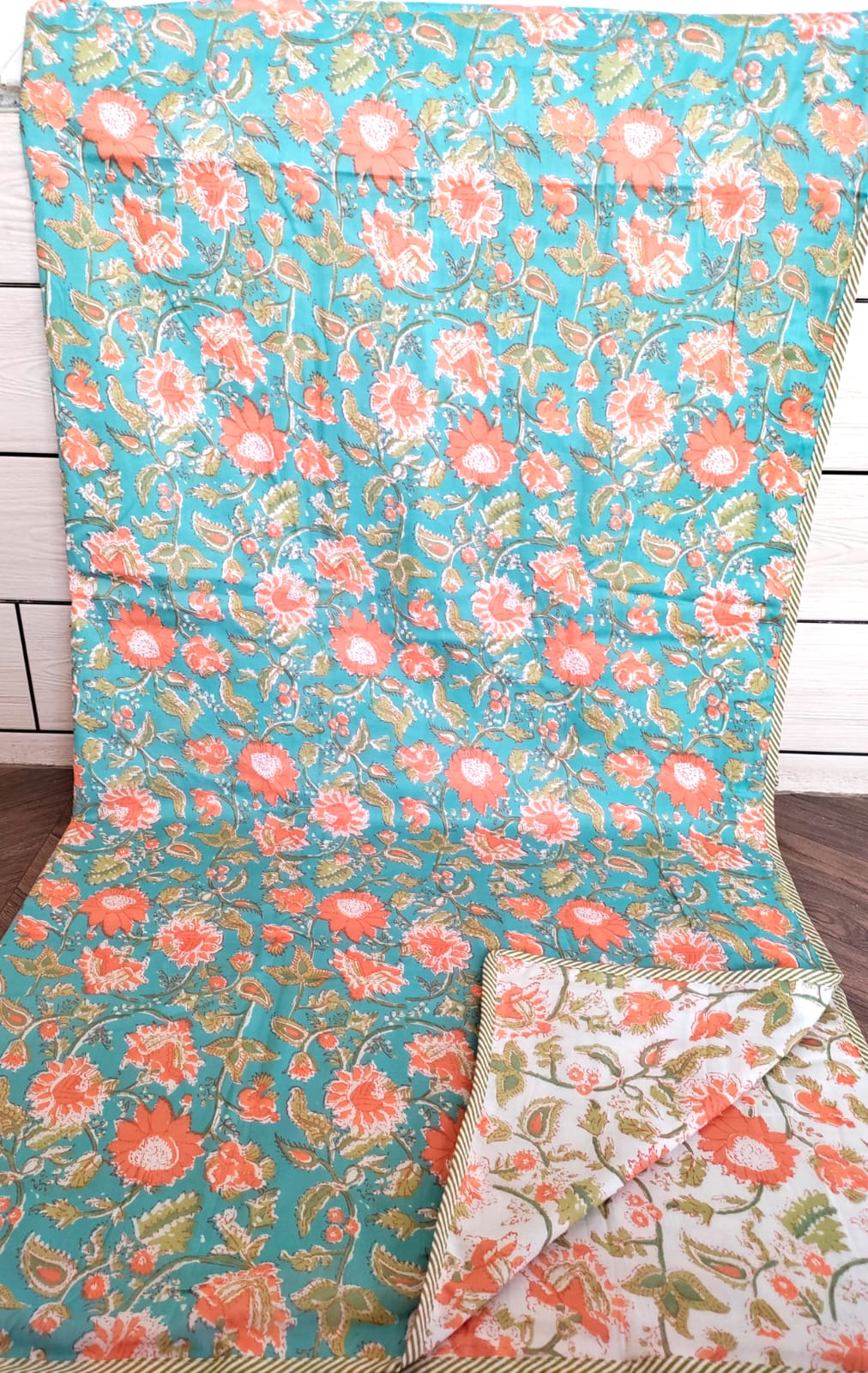 Tulip Collection Reversible Mulmul Single Dohar