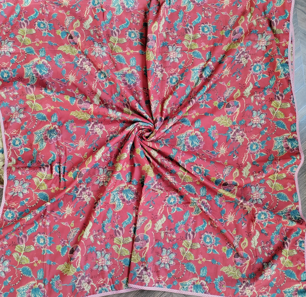 Tulip Collection Reversible Mulmul Single Dohar