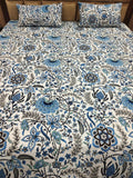 Anokhi 100% Cotton Super King Bedsheet Set
