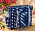 Quilted Cotton Tote Bag